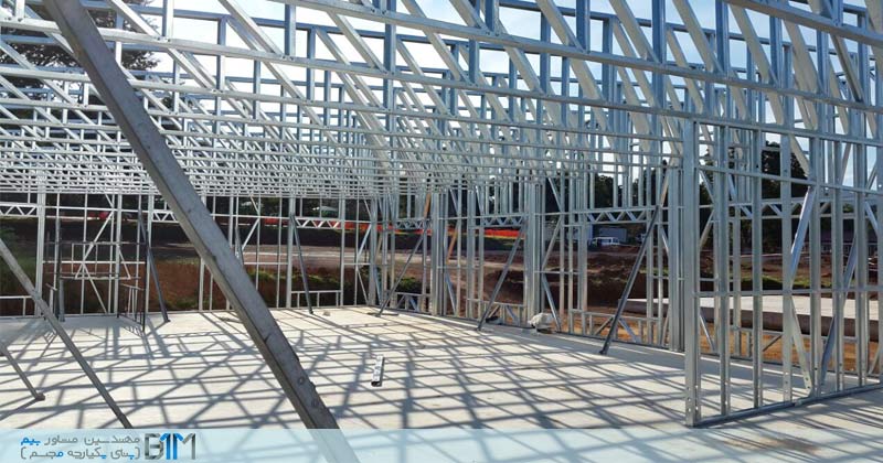 سازه LSF در تولید صنعتی ساختمان